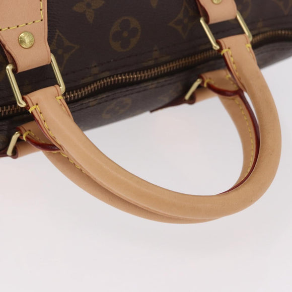 LOUIS VUITTON Monogram Speedy 30 Hand Bag M41526 LV Auth 185383A