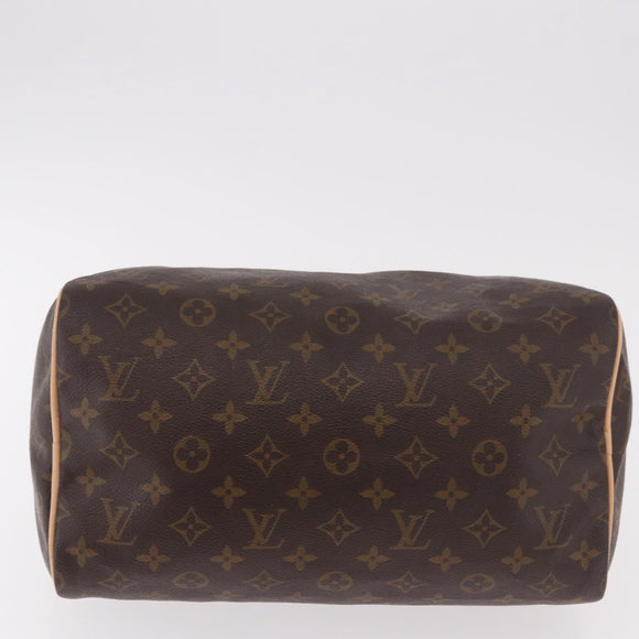 LOUIS VUITTON Monogram Speedy 30 Hand Bag M41526 LV Auth 185383A