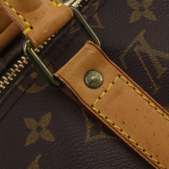 LOUIS VUITTON Monogram Keepall 50 Boston Bag M41426 LV Auth 185384A