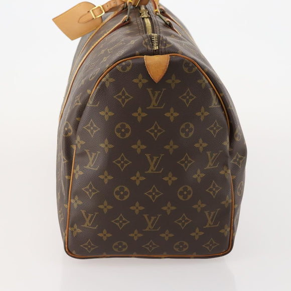 LOUIS VUITTON Monogram Keepall 50 Boston Bag M41426 LV Auth 185384A