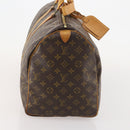 LOUIS VUITTON Monogram Keepall 50 Boston Bag M41426 LV Auth 185384A-4
