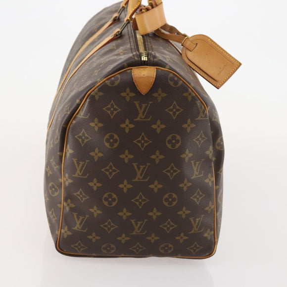 LOUIS VUITTON Monogram Keepall 50 Boston Bag M41426 LV Auth 185384A