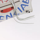 BALENCIAGA Classic Graffiti The City Hand Bag Leather 2way White Auth 185398V-19