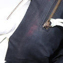BALENCIAGA Classic Graffiti The City Hand Bag Leather 2way White Auth 185398V-26