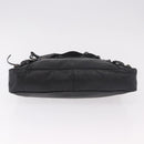 BALENCIAGA The First Hand Bag Leather 2way Black 103208 Auth 185399SAM-11