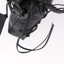 BALENCIAGA The First Hand Bag Leather 2way Black 103208 Auth 185399SAM-17