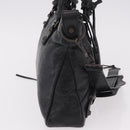 BALENCIAGA The First Hand Bag Leather 2way Black 103208 Auth 185399SAM-5