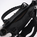 BALENCIAGA The First Hand Bag Leather 2way Black 103208 Auth 185399SAM-6