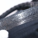 BALENCIAGA The First Hand Bag Leather 2way Black 103208 Auth 185400V-26