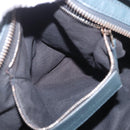 BALENCIAGA The Giant City Hand Bag Leather 2way Navy Gold 173084 Auth 185401M-21