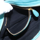 BALENCIAGA Giant Mini City Bag Leather 2way Turquoise Blue 309544 Auth 185402SAM-22