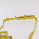 BALENCIAGA Giant Mini City Hand Bag Leather 2way Yellow 309544 Auth 185403M-10