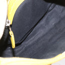 BALENCIAGA Giant Mini City Hand Bag Leather 2way Yellow 309544 Auth 185403M-19