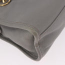 BALENCIAGA Classic Metallic Edge Mini City 2way Gray 390160 Auth 185404SAM-14