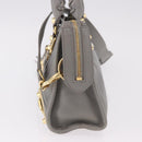 BALENCIAGA Classic Metallic Edge Mini City 2way Gray 390160 Auth 185404SAM-4