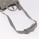 BALENCIAGA Classic Metallic Edge Mini City 2way Gray 390160 Auth 185404SAM-9
