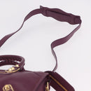 BALENCIAGA Classic Metallic Edge City S 2way Purple 432831 Auth 185405SAM-14
