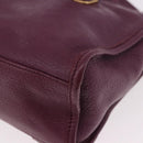 BALENCIAGA Classic Metallic Edge City S 2way Purple 432831 Auth 185405SAM-17