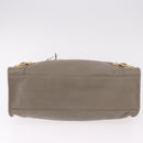 BALENCIAGA Classic Metallic Edge City Bag 2way Beige 390154 Auth 185406SAM-5