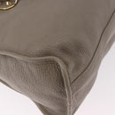 BALENCIAGA Classic Metallic Edge City Bag 2way Beige 390154 Auth 185406SAM-17