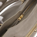 BALENCIAGA Classic Metallic Edge City Bag 2way Beige 390154 Auth 185406SAM-10