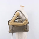 BALENCIAGA Classic Metallic Edge City Bag 2way Beige 390154 Auth 185406SAM-26