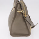 BALENCIAGA Classic Metallic Edge City Bag 2way Beige 390154 Auth 185406SAM-4