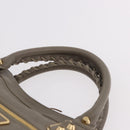 BALENCIAGA Classic Metallic Edge City Bag 2way Beige 390154 Auth 185406SAM-8