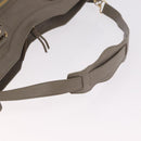 BALENCIAGA Classic Metallic Edge City Bag 2way Beige 390154 Auth 185406SAM-9