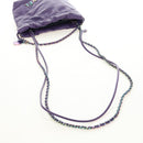 CHANEL Chanel 22 Mini Matelasse Chain Bag Calf Skin 2way Purple CC Auth 185411SM-10