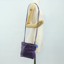 CHANEL Chanel 22 Mini Matelasse Chain Bag Calf Skin 2way Purple CC Auth 185411SM-25