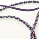 CHANEL Chanel 22 Mini Matelasse Chain Bag Calf Skin 2way Purple CC Auth 185411SM-9