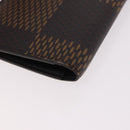 LOUIS VUITTON Damier Ebene Giant LV × NIGO Portefeuille Braza Auth 185414SAV-16