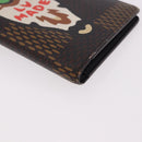 LOUIS VUITTON Damier Ebene Giant LV × NIGO Portefeuille Braza Auth 185414SAV-7