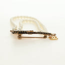 CHANEL Brooch metal Gold Tone CC Auth 185416SM-15