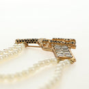 CHANEL Brooch metal Gold Tone CC Auth 185416SM-16