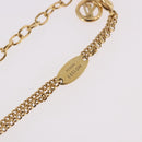 LOUIS VUITTON LV Padlock Necklace metal Gold M01593 LV Auth 185417SAM-12