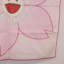 LOUIS VUITTON Monogram Cherry LVxTM Carre 55 Scarf Pink M96088 LV Auth 185418SM-10