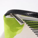 BURBERRY Shoulder Bag Canvas Green Silver Auth 185423A-10