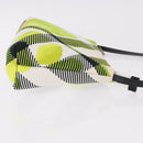 BURBERRY Shoulder Bag Canvas Green Silver Auth 185423A-3
