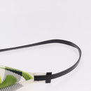 BURBERRY Shoulder Bag Canvas Green Silver Auth 185423A-8