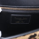 Christian Dior 30 Montaigne Shoulder Bag Harako leather Brown Gold Auth 185424SM-17
