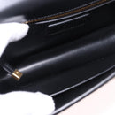Christian Dior 30 Montaigne Shoulder Bag Harako leather Brown Gold Auth 185424SM-18