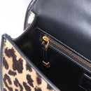 Christian Dior 30 Montaigne Shoulder Bag Harako leather Brown Gold Auth 185424SM-21