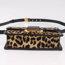 Christian Dior 30 Montaigne Shoulder Bag Harako leather Brown Gold Auth 185424SM-9