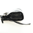 PRADA Bonnie Shoulder Bag Leather Black Gold Auth 185427SM-3