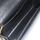 CHANEL Matelasse 25 Chain Shoulder Bag Denim Black Gold CC Auth 185437SAM-11