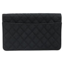 CHANEL Matelasse 25 Chain Shoulder Bag Denim Black Gold CC Auth 185437SAM-2