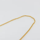 CHANEL Matelasse 25 Chain Shoulder Bag Denim Black Gold CC Auth 185437SAM-8