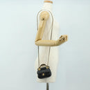 CHANEL Matelasse Chain Shoulder Pouch Lamb Skin 2way Black CC Auth 185439SAM-27